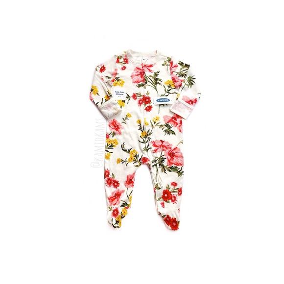 Old Navy Other - NWT Old Navy Floral Print Sleeper 3-6 Months